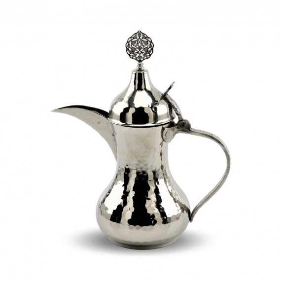 Bakır Mırra & Arap Çaydanlık Sütlük Gümüş